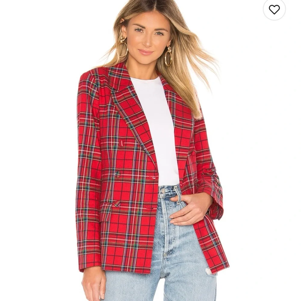 The Ruth Jacket in Red Plaid
L'Academie - Picture 3 of 4